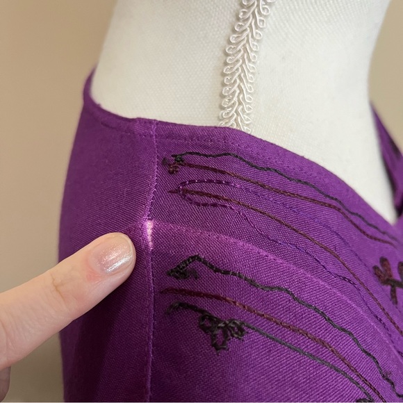 Natural Choice Embroidered Button Front Lightweight Dress - Picture 15 of 15